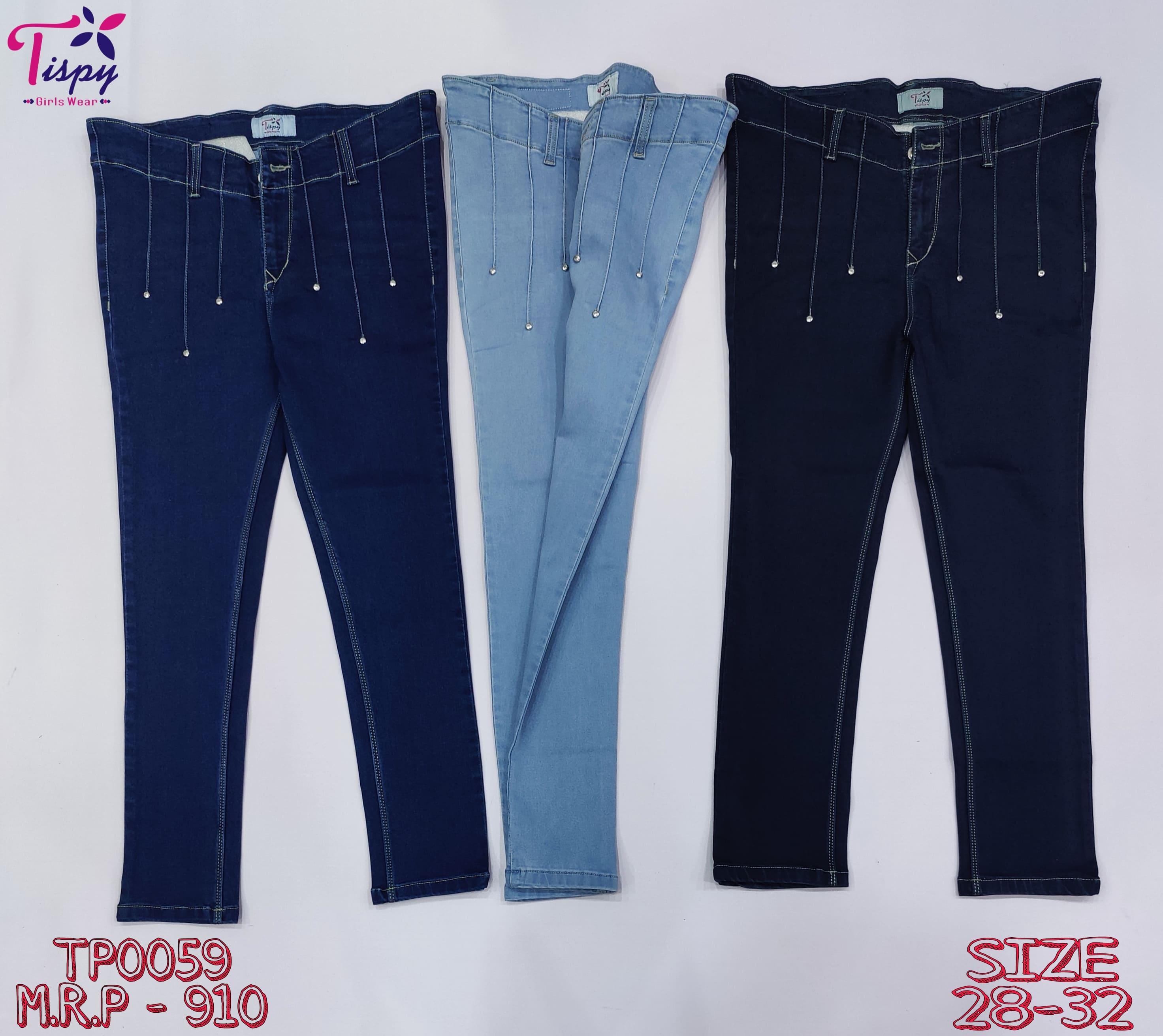 Girls Stretchable Jeans