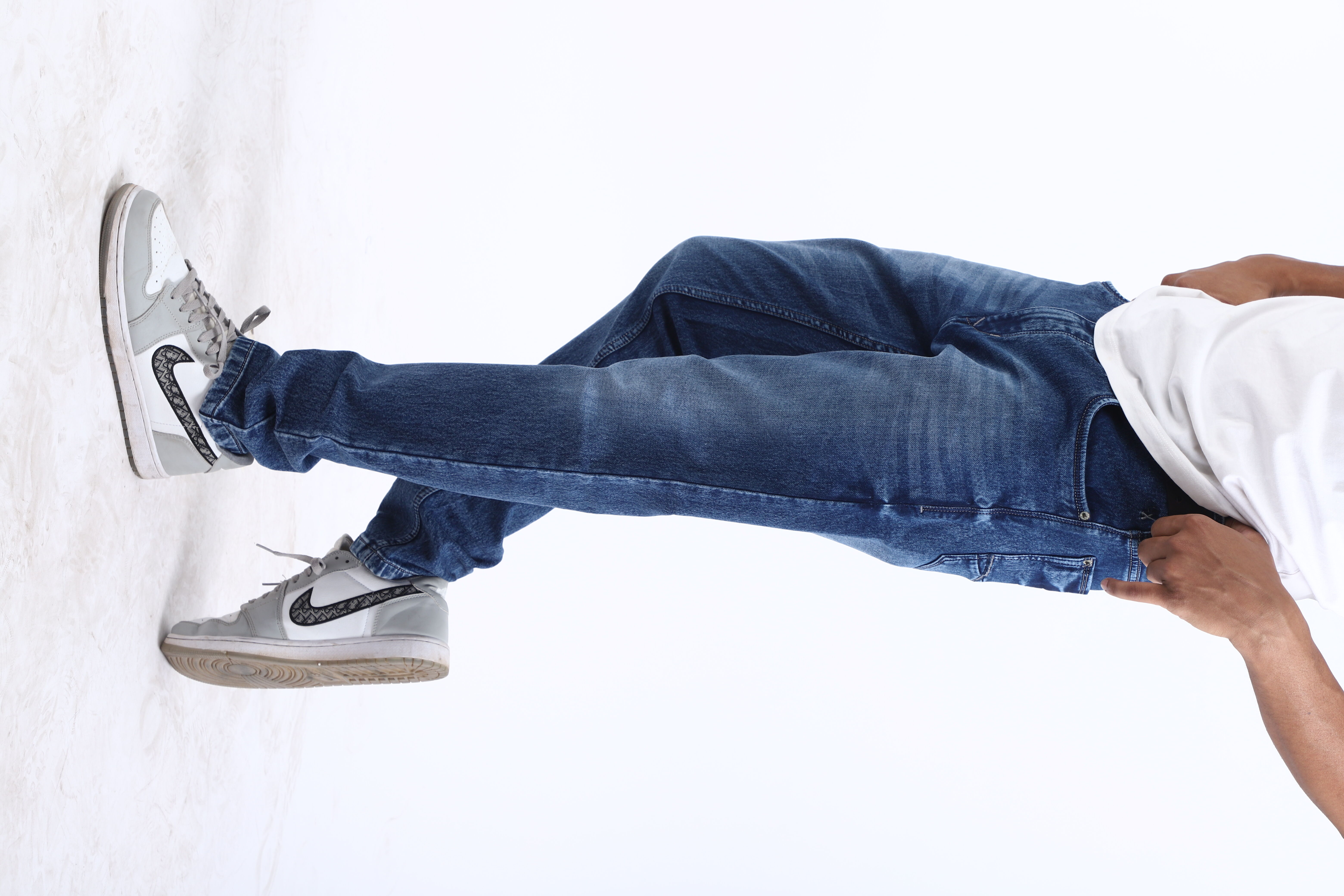 Hanex Basic Slim Fit Denim Jeans For Men