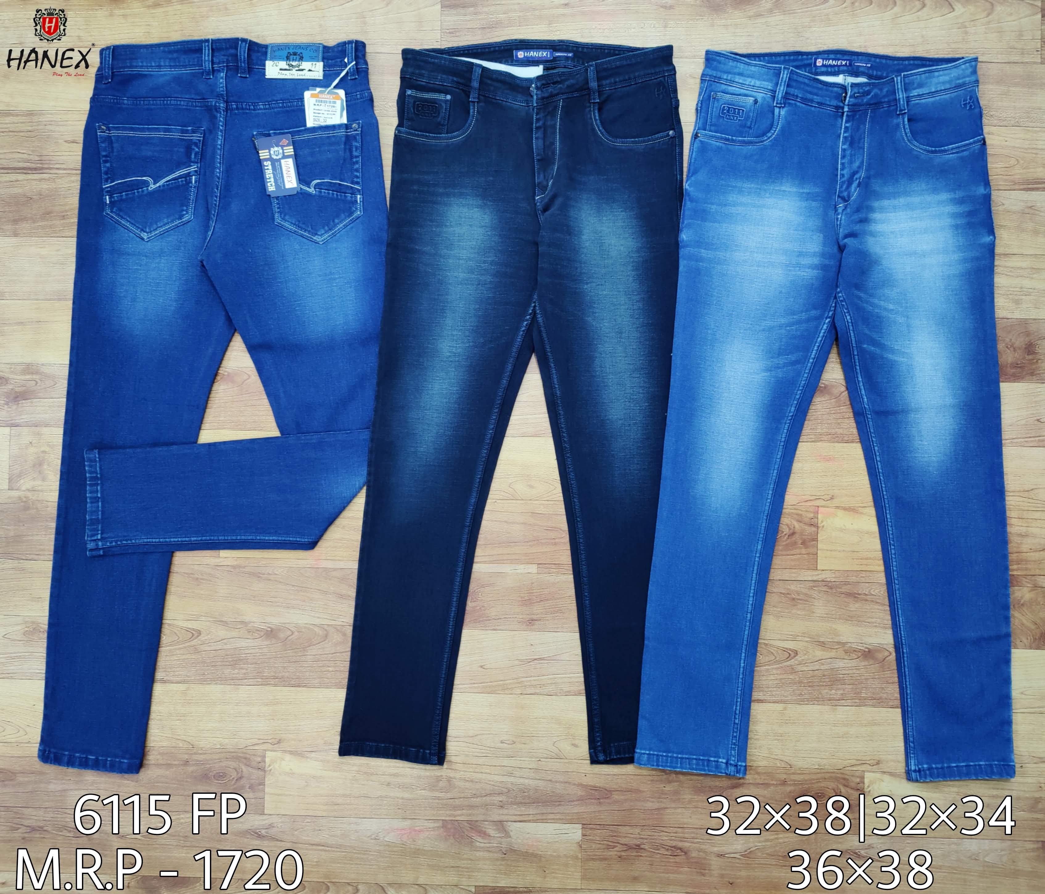 Hanex Fancy Men''s Denim Jeans